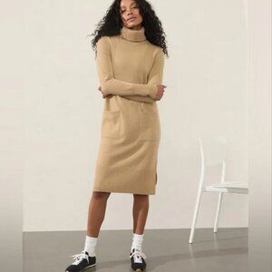 Wool Cashmere Alpine Sweater Dress